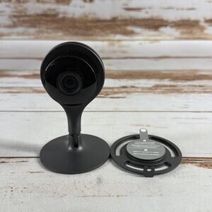Google Nest Cam A0005 – Indoor Wi-Fi Security Camera – Black – No AC Adapter
